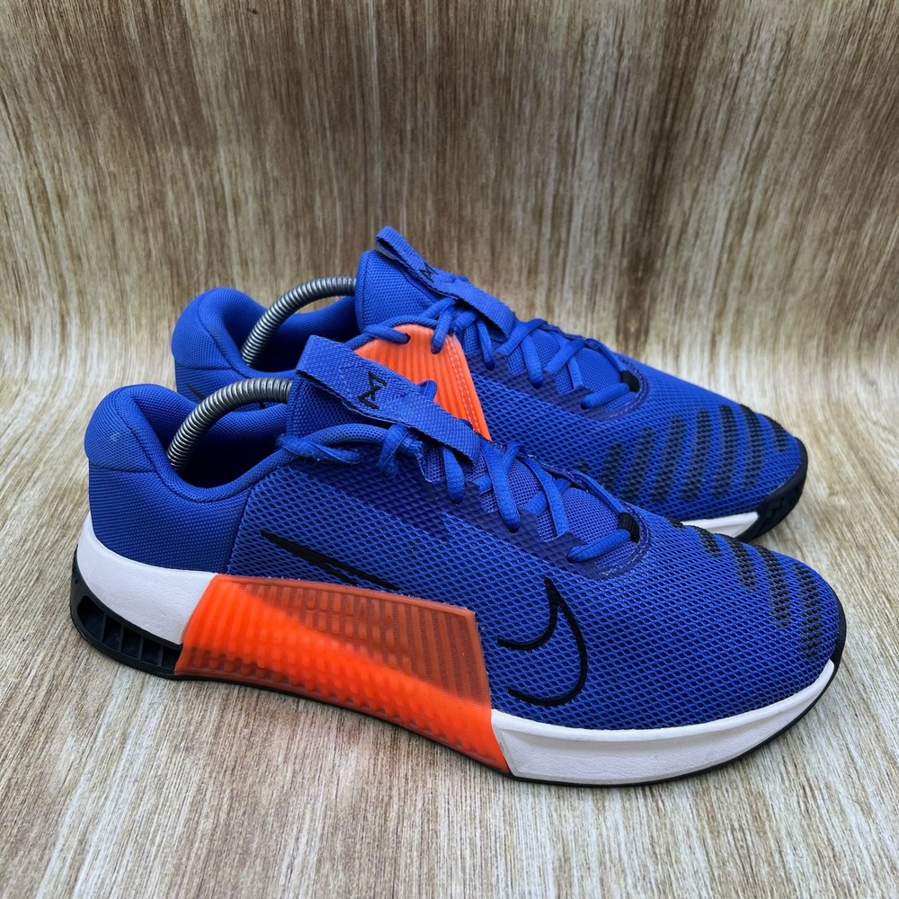Nike Metcon 9 Men's 9.5 Astronomy Blue Hyper Crimson Training Shoes DZ2617-401